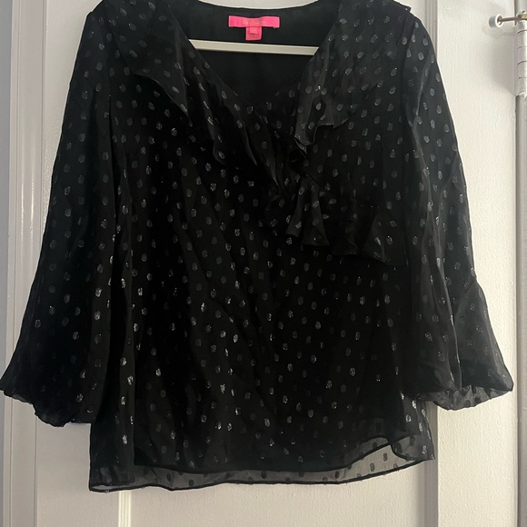 Lilly Pulitzer Ruffled Women's Top - Picture 1 of 3